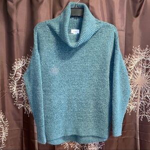 OLD NAVY Green Cowl neck Sweater Top Shirt Size Small S